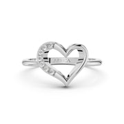 Modern Luxe Heart Ring